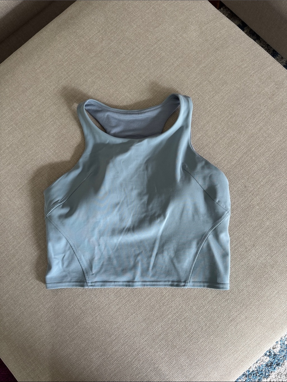 lululemon athletica Light Blue Racerback Tank Top
